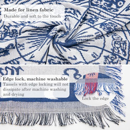 Knana Boho Cloth Tarot Altar Cloth Constellation Tarot Mat for Reading