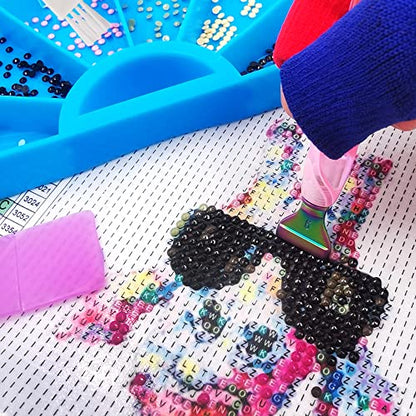 SENHAI Diamond Art Kits, Trays & Tools - 5D Diamond Art Painting Storage & Crafts Beading Plates