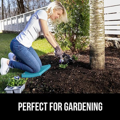 GORILLA GRIP® Extra Thick Foam Kneeling Pad for Gardening 17.5x11 Turquoise - color: Turquoise