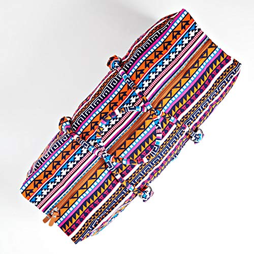 #DoYourYoga Full-Zip Extra Large Yoga Mat Tote Bag with Multi-Functional Storage Pockets for Sports Gym Pilates »Ghanpati« - color: Maya