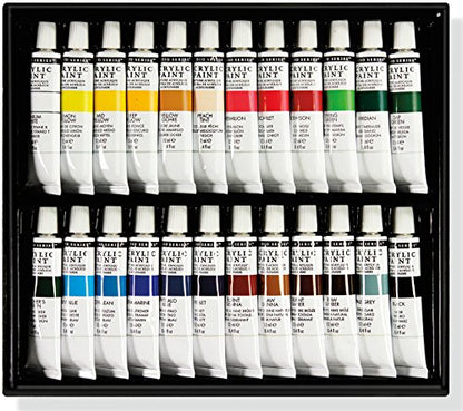 Studio Series Acrylic Paint Set (24 colors)