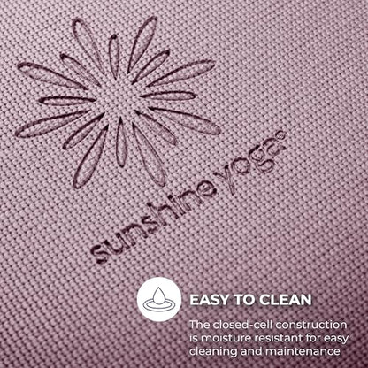 Voyage 5mm Studio Yoga Mats, 10 Pack, 72x24in | Extra Long, Anti-Tear Exercise Mats for Workout, Stretching, Fitness - Non Slip Gym Mats for Home, Schools and Studios - color: Lilac