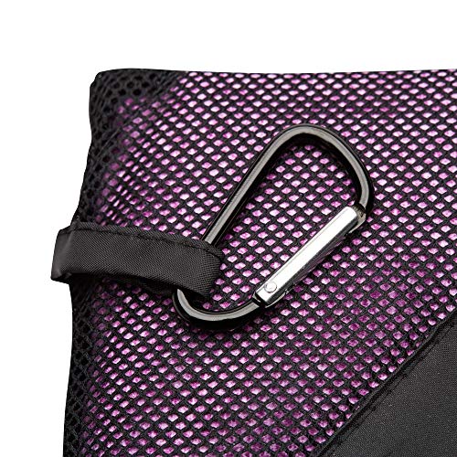 2-Pack Microfiber Towel - XXL Travel Quick Dry and Extra Soft Microfiber Towels, Lightweight and Compact for Gym, Swim Practice, Travel, Backpacking, Camping, RV, Beach, Camping - color: Purple Marle