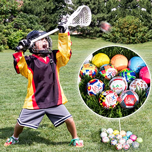 Soft Practice Lacrosse Balls,1, 2, 3, 6, 12, 24, 36, 60, & 120 Packs - Same Weight & Size as a Regulation Lacrosse Balls, Great for Indoor & Outdoor Practices, Less Bounce & Minimal Rebounds - color: 핑크, size: 1팩