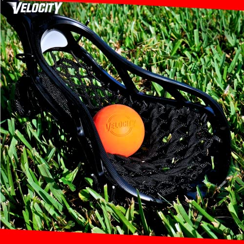 Velocity Lacrosse Balls - 9가지 색상 선택 가능, 1, 2, 3, 6, 18, 60, 120 (케이스) 팩 - color: 블랙., size: 1 Ball, style: 연습용 공