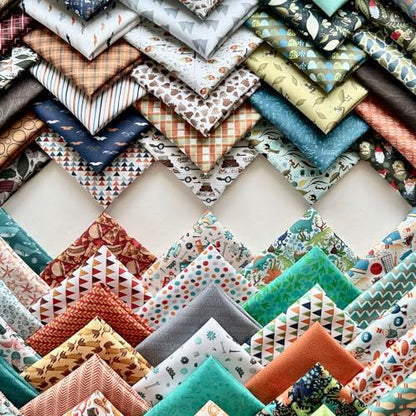 Mixed Pattern Cotton Fabric Bundle – 60 Pre-Cut Squares (8×8 inch), 100% Cotton 140 GSM, Eco Digital Print, Made in Turkey - color: Boys Fun Pack, size: 60pcs 8x8 inch