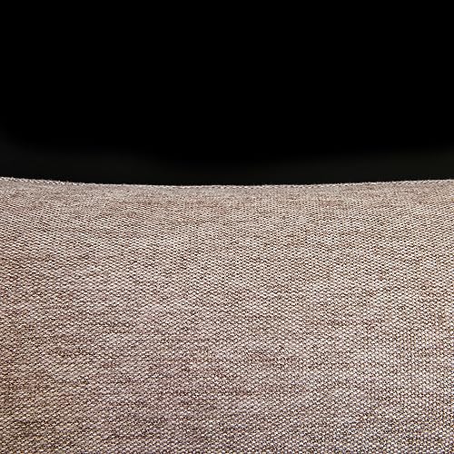 Buckwheat Neck Support Pillow Cervical Neck Cylinder Bolster Pillow,Buckwheat Hulls Adjustable Roll Pillow,Neck Pain Relief for Back and Side Sleepers Round Pillows for Lunch Break Brown, 6*15 inch - color: Brown