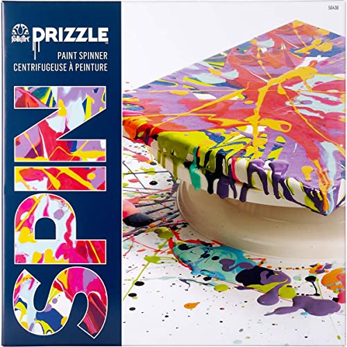 FolkArt Drizzle Manual Turntable, Durable Tool Perfect for DIY Paint Pouring Arts and Crafts Projects, 50430 - style: Manual Turntable