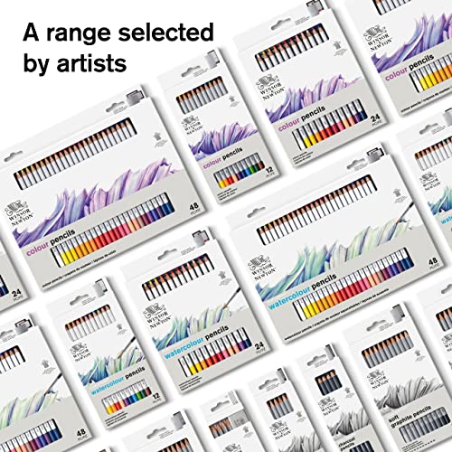 Winsor & Newton Studio Collection, Sketching Pencils, Set of 5 | Soft, Thick Core pencils, Varied Hardness, Soft Smooth Texture, Easy Blending, Stylish Metal Tin Included, High Quality Lead - style: 5 Sketching Pencils