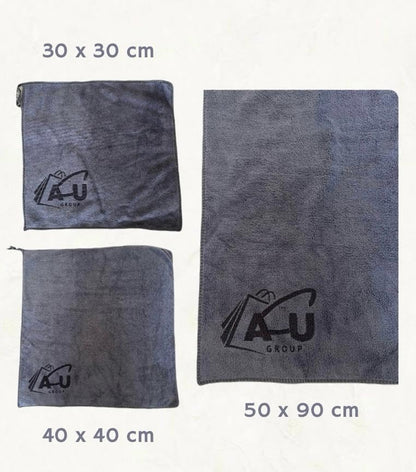 Micro Fiber Gym Grey Towels