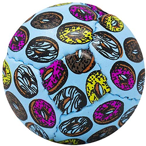 Soft Practice Lacrosse Balls,1, 2, 3, 6, 12, 24, 36, 60, & 120 Packs - Same Weight & Size as a Regulation Lacrosse Balls, Great for Indoor & Outdoor Practices, Less Bounce & Minimal Rebounds - color: 도넛., size: 1팩