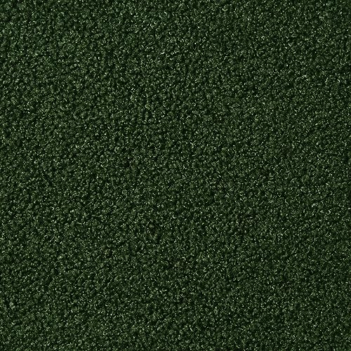 24KF Modern Upholstered Bed Bench Covered with Soft Boucle Teddy Fabric, Lovely Entryway Bench Ottoman with Armrest,5062-Dark Green - color: Dark Green Teddy Bench