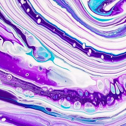 Silicone Pouring Oil 7oz, 100% Silicone, Odorless, Dramatic Cell Activator | Non-Toxic, Compatible with Acrylics, Watercolor, Canva, Wood, Craft, Medium. High Flow Artist DIY Set for Paint Creation.