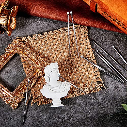 Honoson 50 Pcs Wax Carving Tool Stainless Steel Clay Sculpting Tools | Spoon Carving Kit, Clay Tools, Wax Accessories, for Wood Wax Modeling Sculpting and Shaping Engrave