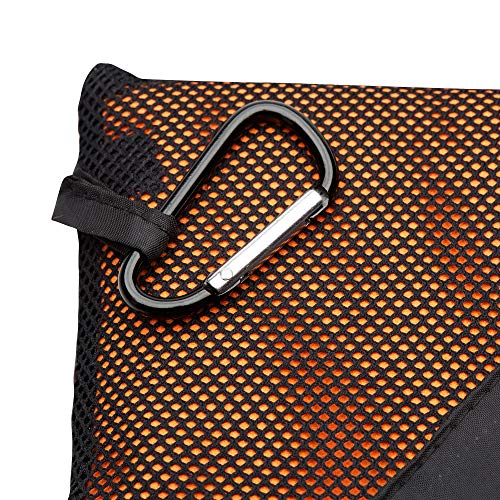 2-Pack Microfiber Towel - XXL Travel Quick Dry and Extra Soft Microfiber Towels, Lightweight and Compact for Gym, Swim Practice, Travel, Backpacking, Camping, RV, Beach, Camping - color: Orange
