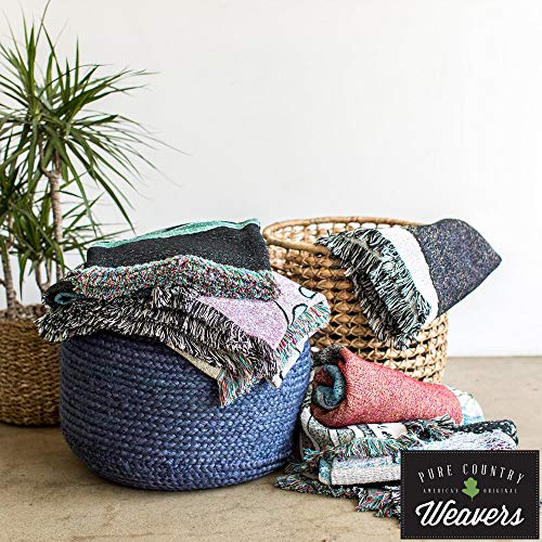 Pure Country Weavers Whisper I Love You to A Butterfly Blanket - Sympathy Bereavement Gift Tapestry Throw Woven from Cotton - Made in the USA (72x54) - color: Butterfly, size: 72" x 54"