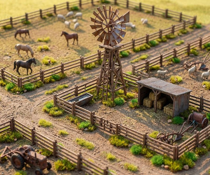 Kai Dream Miniature Static Grass and Stone Bush Clusters for Diorama, Train Landscape, Railroad Scenery, Wargaming (Spring Green) - color: Spring Green