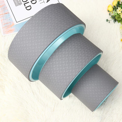 exercise roller yoga circle sweat suit improving backbends wheel yoga prop roller Yoga wheel backbend artifact fitness roller set massage wheel scroll wheel Support wheel sports