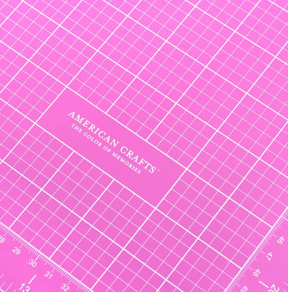 Pink Double-Sided Self-Healing Cutting Mat-18"X24"